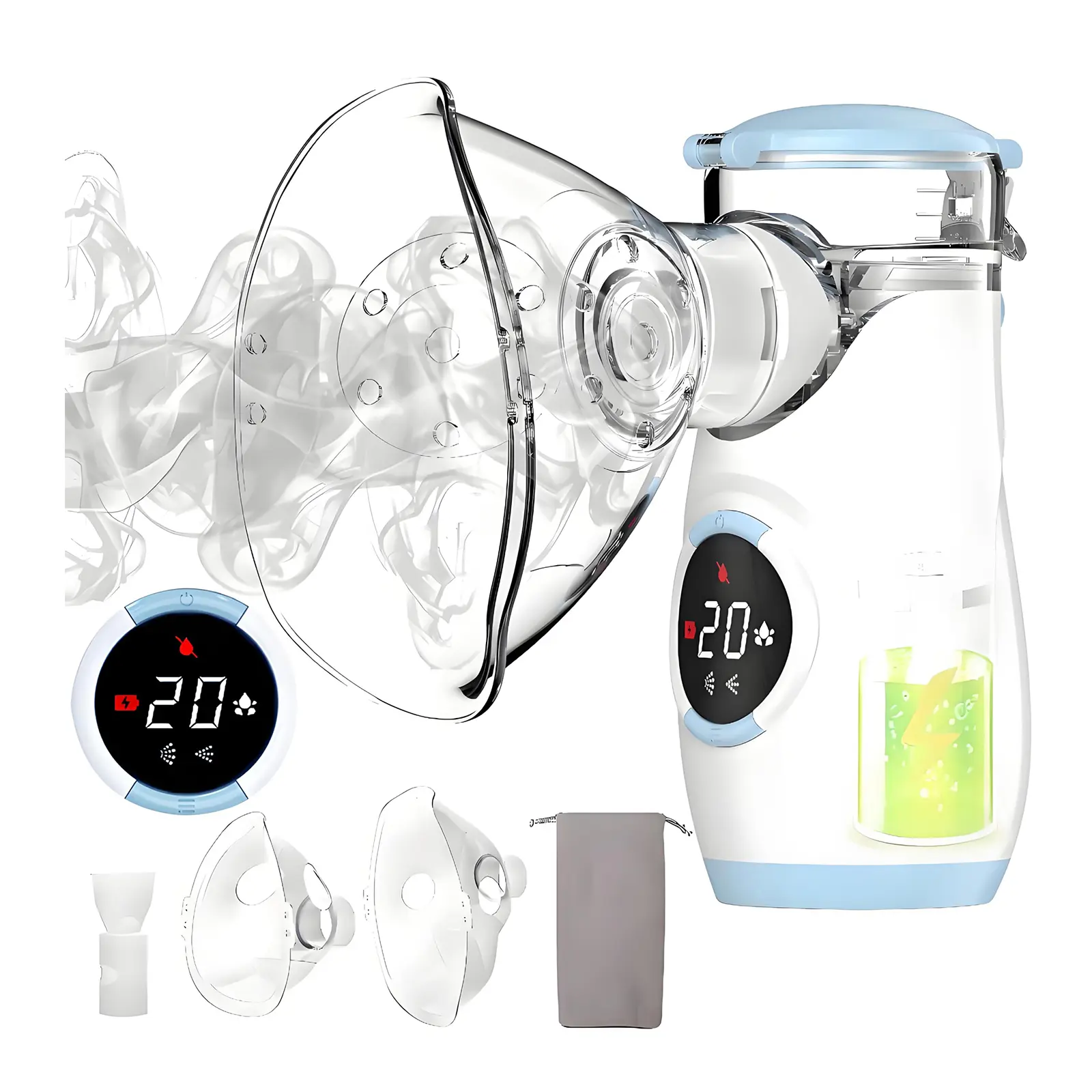 Mayluck Portable Mesh Nebulizer (MY-135B)